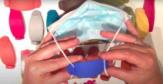 Une accroche en p&acirc;te polym&egrave;re