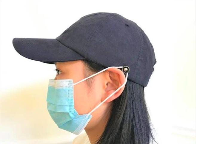 La casquette &agrave; boutons