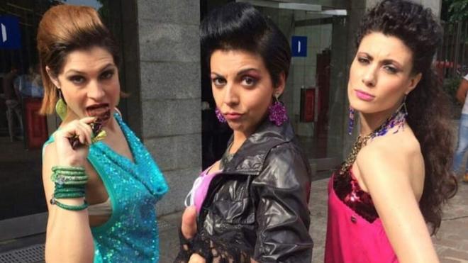 Mariella e Arianna quasi troniste