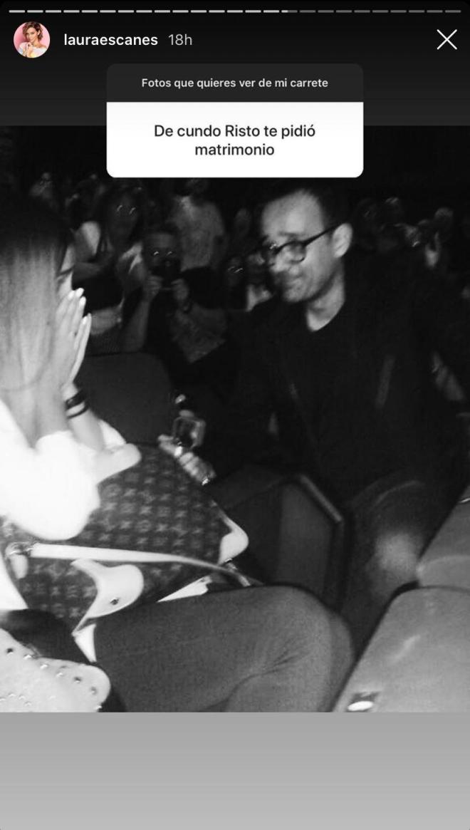 El d&iacute;a que Risto le propuso matrimonio a Laura