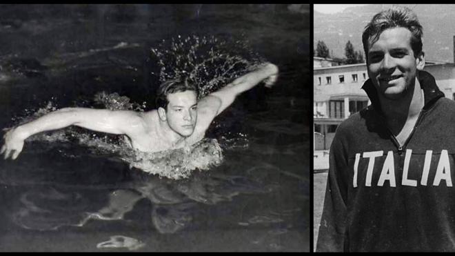 &Egrave; stato campione di nuoto