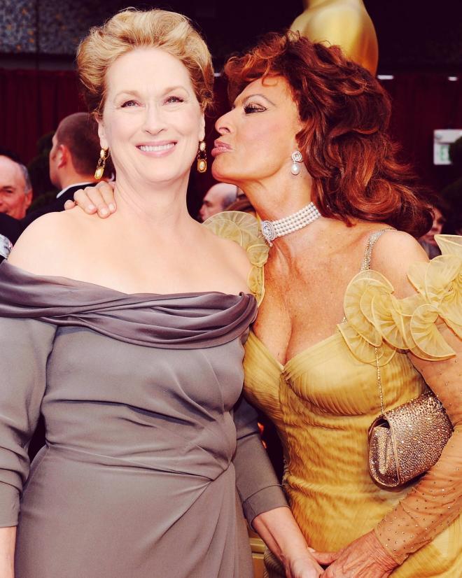 Sophia Loren e Anna Magnani fonti d'ispirazione per Meryl Streep