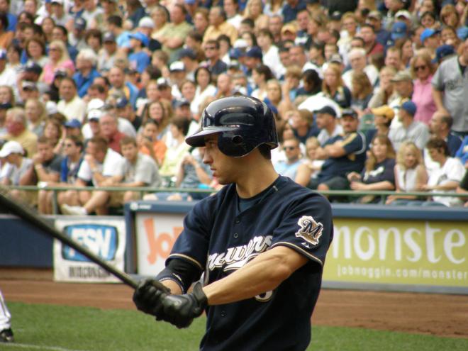 Milwaukee Brewers- Ryan Braun