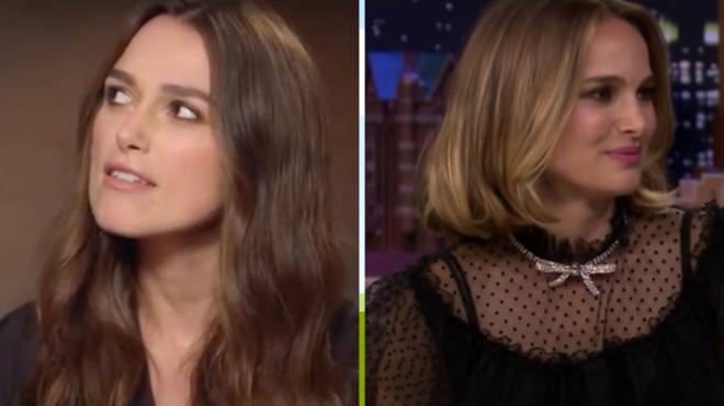 Keira Knightley e Natalie Portman