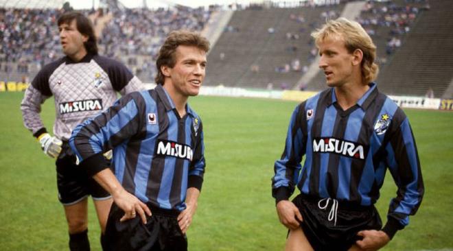 1988: Lothar Matth&auml;us e Andy Brehme: doppio colpaccio a prezzi 'modici'