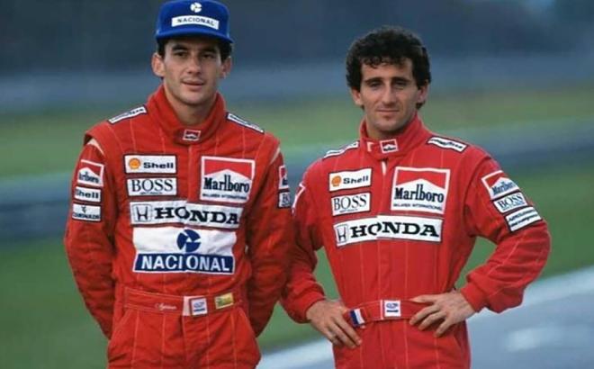 Ayrton Senna x Alain Prost