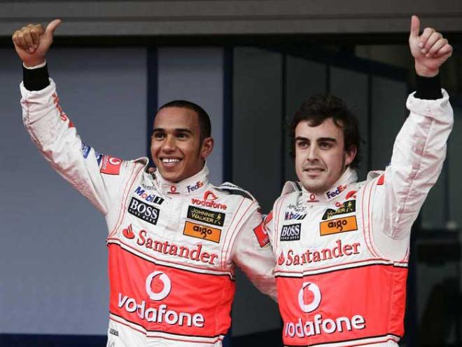 Fernando Alonso x Lewis Hamilton