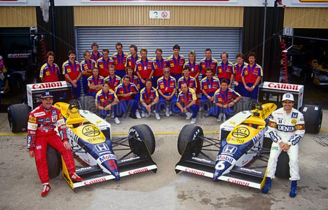Nelson Piquet x Nigel Mansell