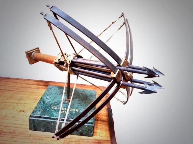 Escoc&eacute;s con arco y flechas