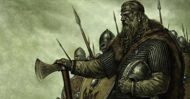 Non indossavano elmi con corna