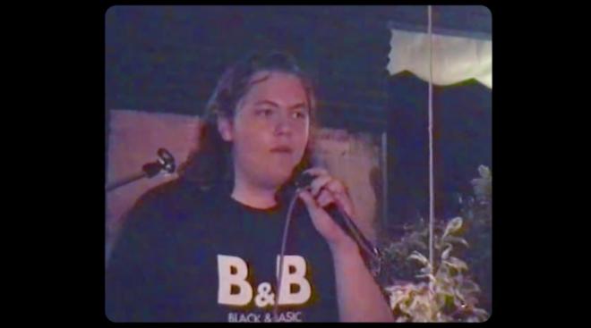 Tiziano a 16 anni che canta "Finalmente Tu"