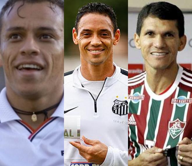 Fran&ccedil;a, Ricardo Oliveira e Magno Alves - 22