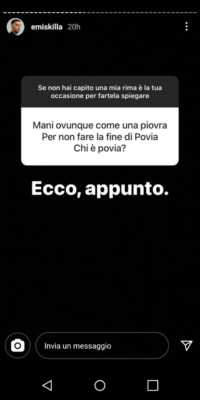 "Mani ovunque come una piovra, per non fare la fine di Povia"