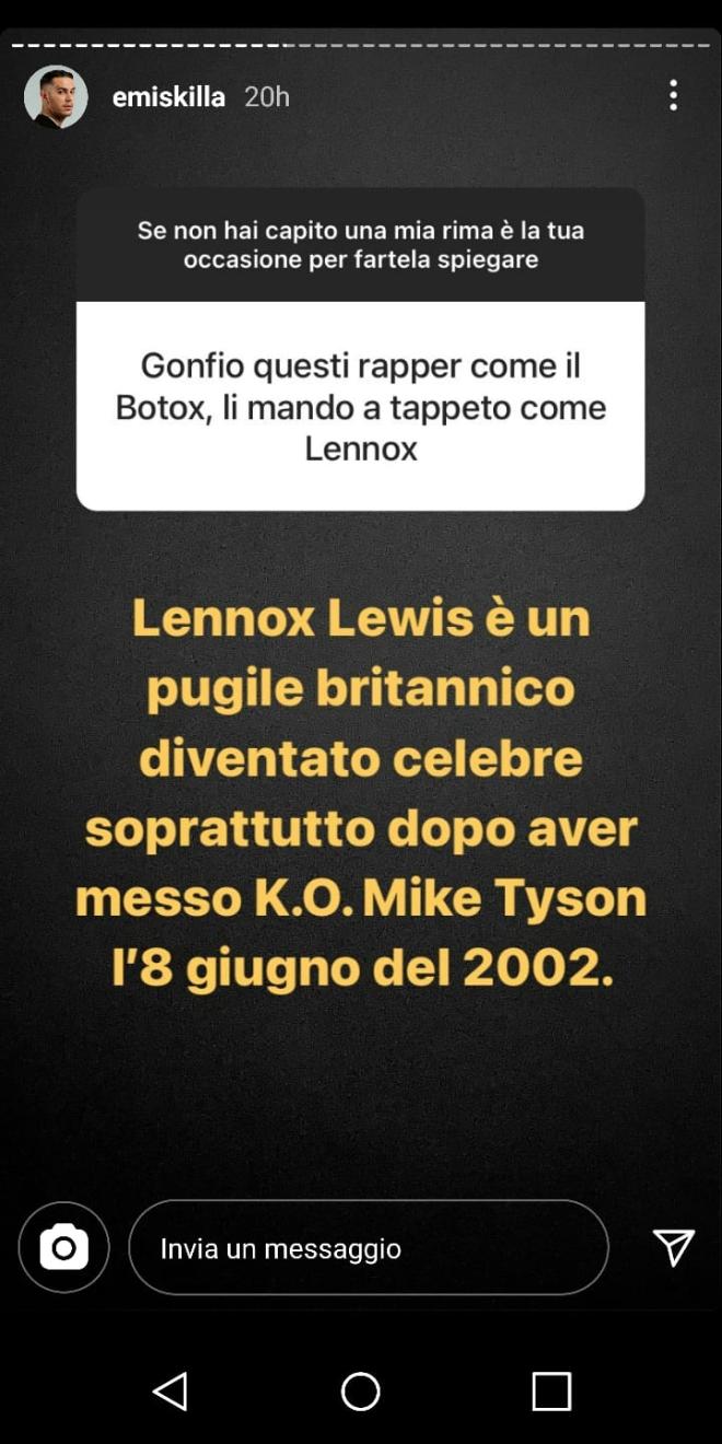 "Gonfio questi rapper come il botox, li mando a tappeto come Lennox"