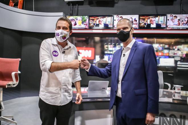 S&atilde;o Paulo: Guilherme Boulos x Bruno Covas