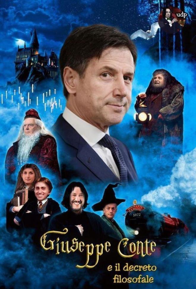 Giuseppe Conte e Il decreto filosofale