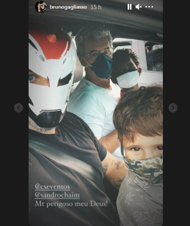 Bruno Gagliasso e Giovana Ewbank