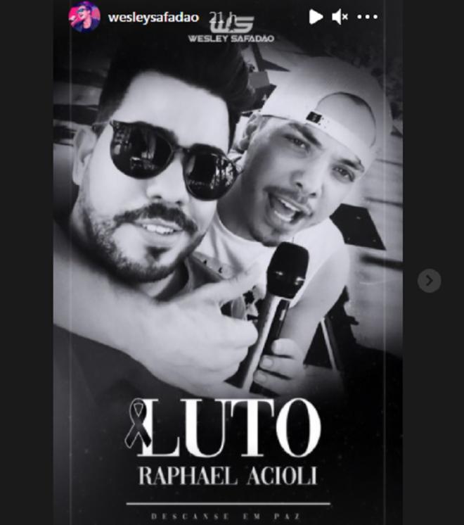 Wesley safad&atilde;o