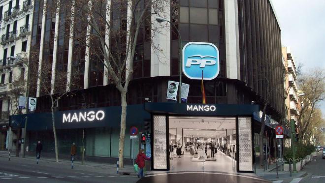 Una tienda de ropa en lugar de la actual sede