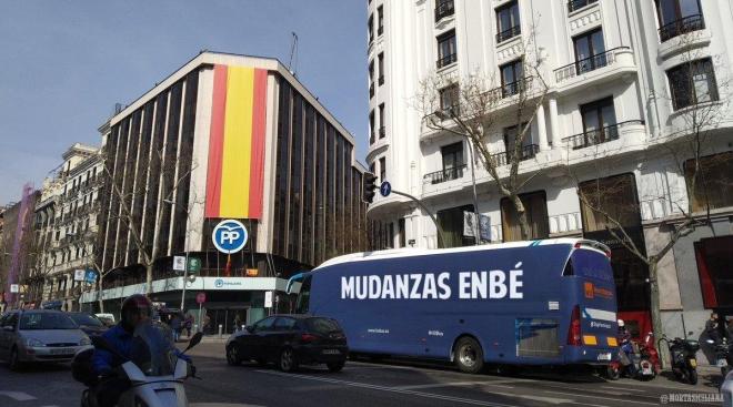 El comienzo de la mudanza