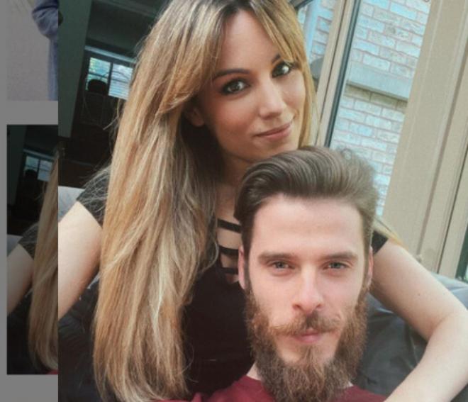 Edurne y David de Gea