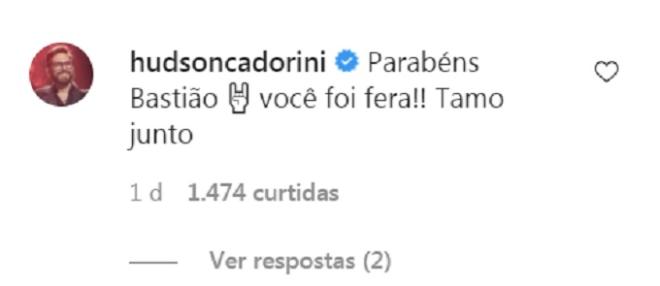 Hudson, da dupla com Edson