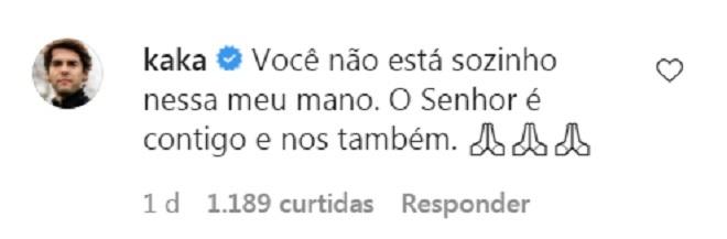 Ex-jogador Kak&aacute;
