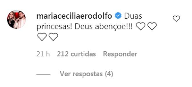 Maria Cec&iacute;lia e Rodolfo