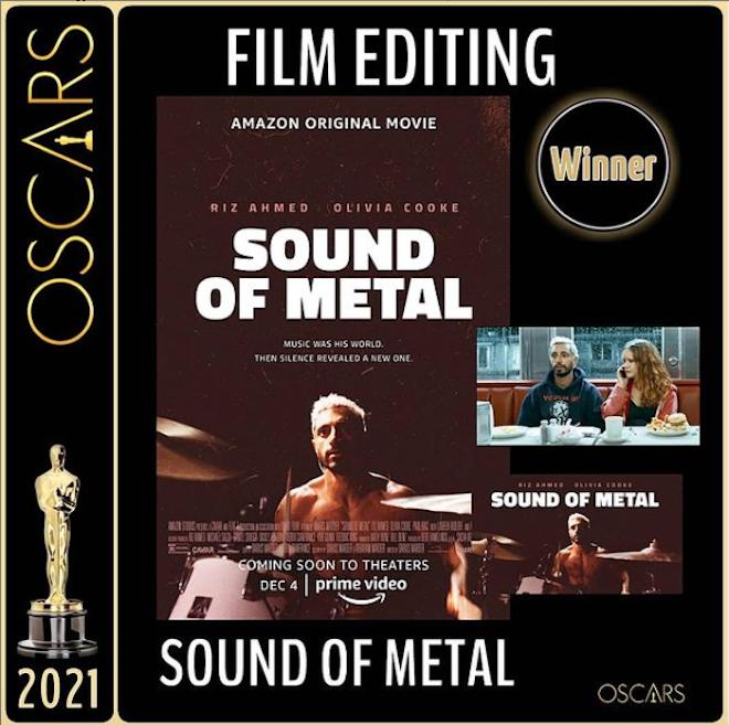 Mejor montaje: Sound of metal
