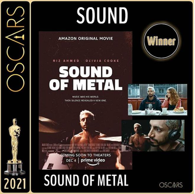 Mejor sonido: Sound of metal