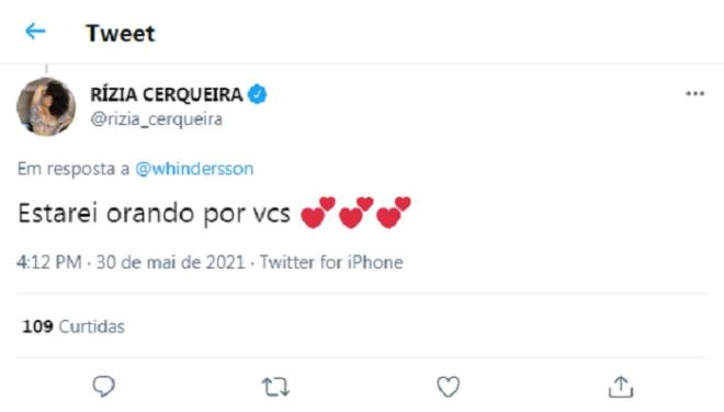 R&iacute;zia Cerqueira