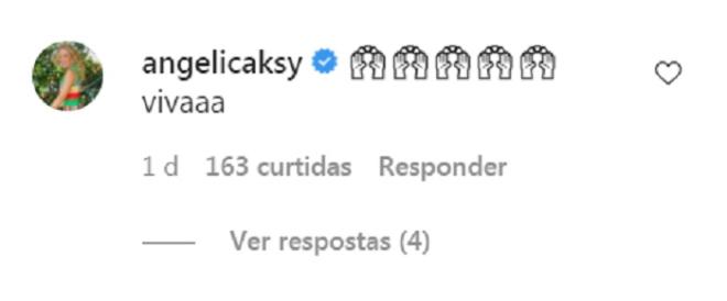 Apresentadora Ang&eacute;lica