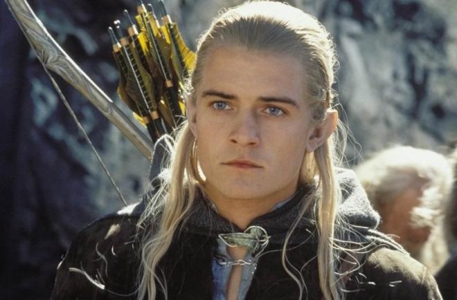 Orlando Bloom e il tatuaggio elfico 