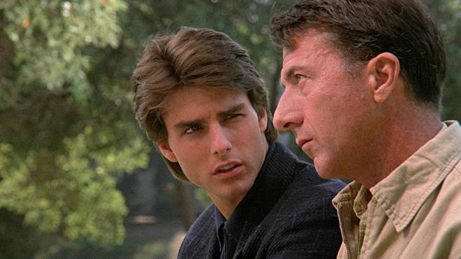 Raymond Babbitt in "Rain man"