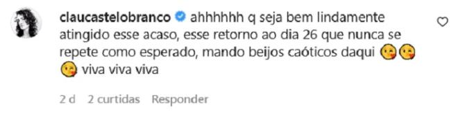 Cl&aacute;udia Castelo Branco