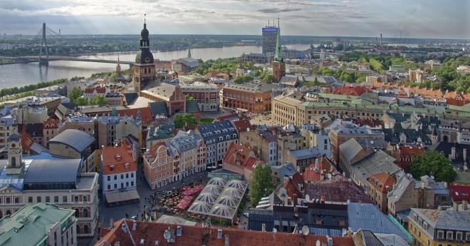 Riga, na Let&ocirc;nia
