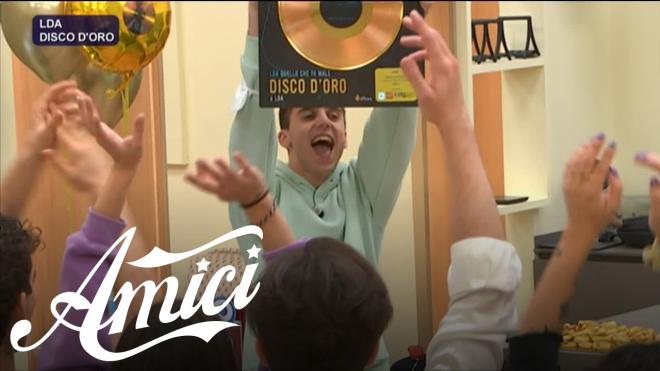 Il disco d'oro di Lda