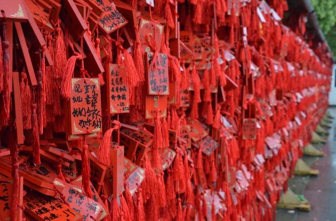 In Cina il rosso rappresenta la gioia, il bianco la morte
