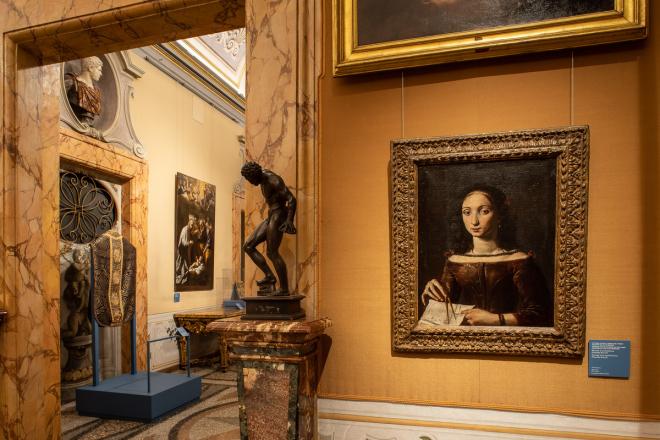 Diplomata all'istituto d'arte