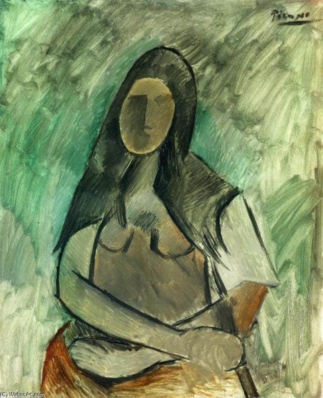 "Donna seduta" - 1909