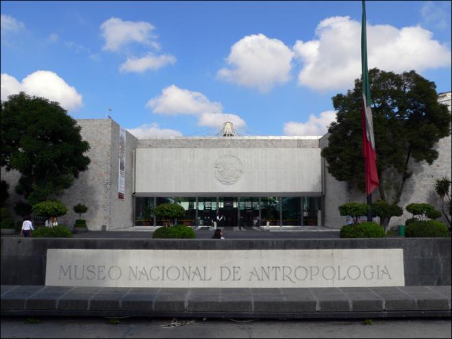 Museo Nacional de Antropolog&iacute;a no Parque de Chapultepec
