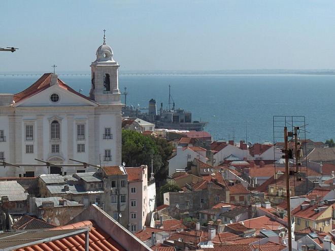 Alfama em Lisboa 