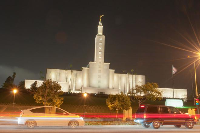 Templo de Los Angeles da Igreja M&oacute;rmon