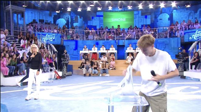 Simone Galluzzo ad Amici 23