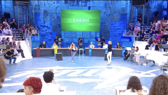Sarah Toscano ad Amici 23