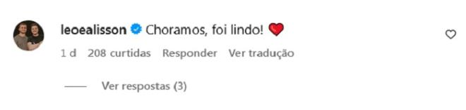 L&eacute;o Marcomini e Alisson Didone