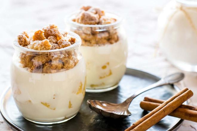Panna cotta alla cannella