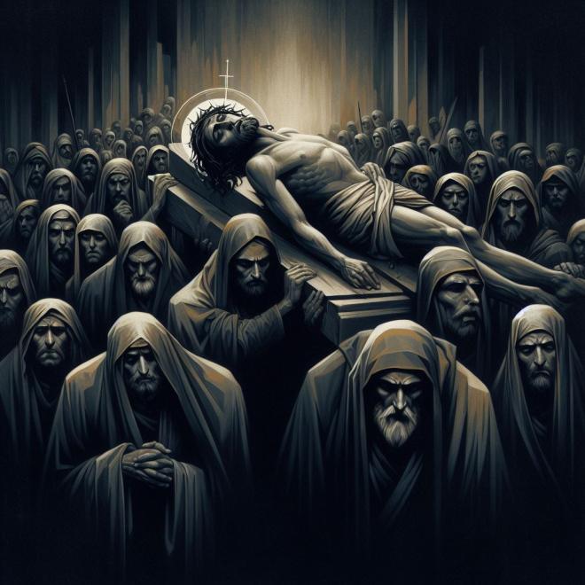 La processione del Cristo morto