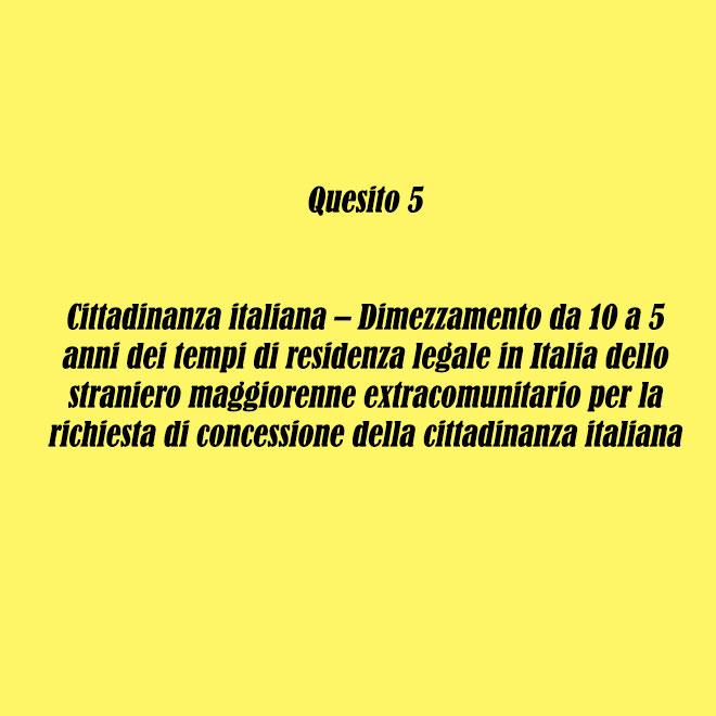 Cittadinanza italiana