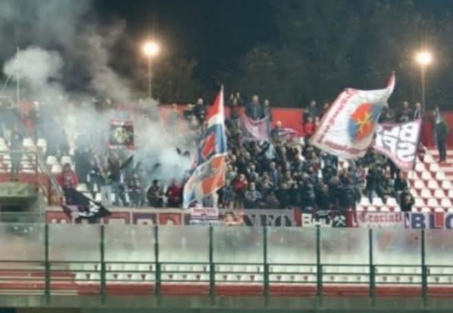 Tifosi del Campobasso a Forl&igrave;